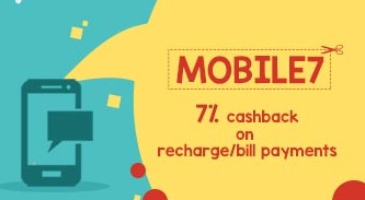 India Desire : Mobikwik MOBILE7 : Get 7% Cashback On Recharge And Bill Payment From Mobikwik